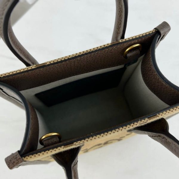 Replica Gucci GG Mini Tote Bag in Black - Stylish & Compact - Image 10