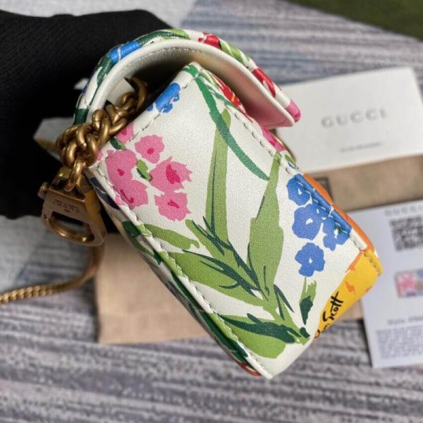 Replica Gucci Ken Scott Gg Marmont Super Mini Bag 476433 - Image 5