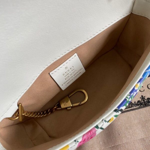 Replica Gucci Ken Scott Gg Marmont Super Mini Bag 476433 - Image 10