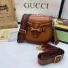 Best Replicas Bags - Replica Gucci Lady Web Leather Shoulder Bag Shop For Best Louis Vuitton LV Replica Bags With Cheap Price