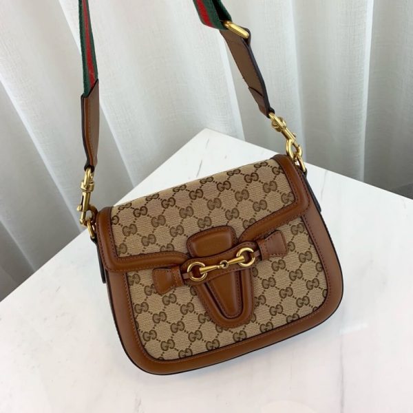 Gucci Lady Web GG Shoulder Bag - 383848 Replica - Image 6