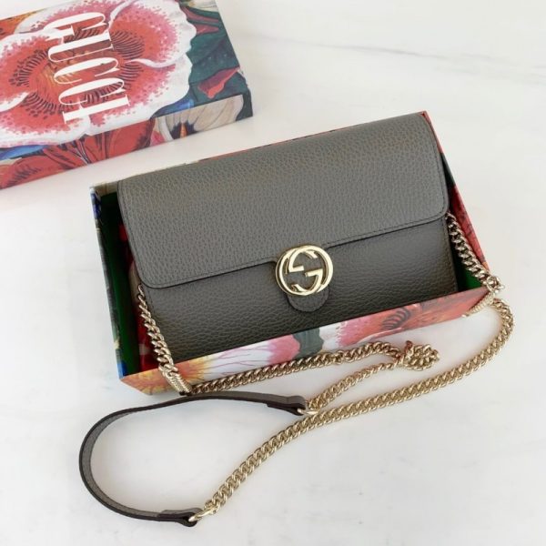 Replica Gucci GG Leather Crossbody Bag - Stylish & Compact - Image 10