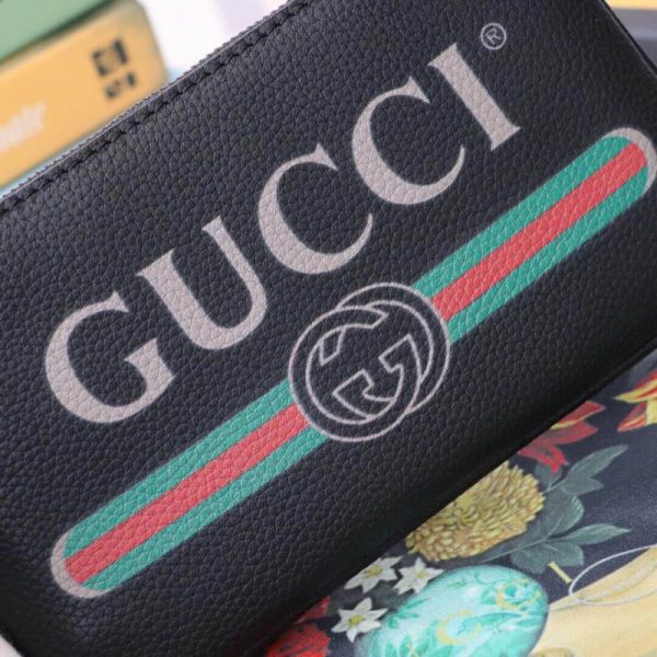 Gucci Logo Print Clutch Bag – Stylish Replica Design - Image 4