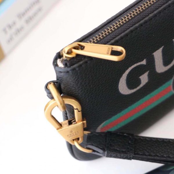 Gucci Logo Print Clutch Bag – Stylish Replica Design - Image 5