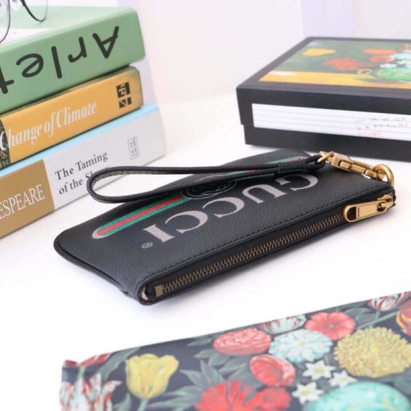 Gucci Logo Print Clutch Bag – Stylish Replica Design - Image 7