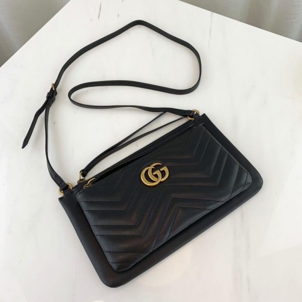 Replica Gucci Marmont Matelasse Shoulder Bag 453878 - Image 5