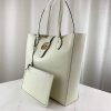Best Replicas Bags - Replica Gucci Medium Tote with Double G Logo Shop For Best Louis Vuitton LV Replica Bags With Cheap Price