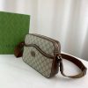 Best Replicas Bags - Gucci Messenger Bag Replica w/ Interlocking G Design Shop For Best Louis Vuitton LV Replica Bags With Cheap Price