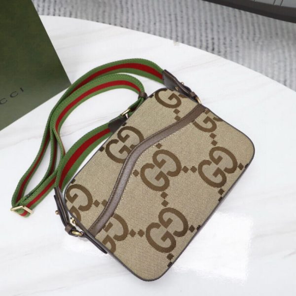 Replica Gucci Jumbo GG Messenger Bag - Style 675891 - Image 11