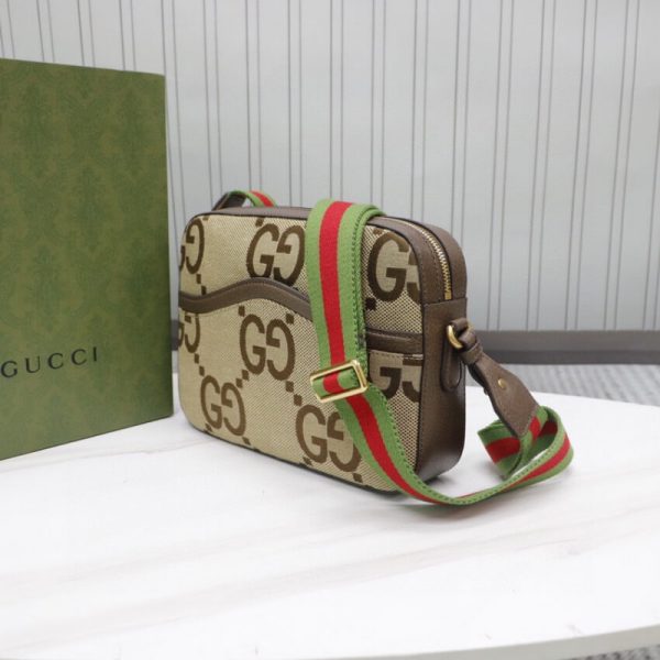 Replica Gucci Jumbo GG Messenger Bag - Style 675891 - Image 4