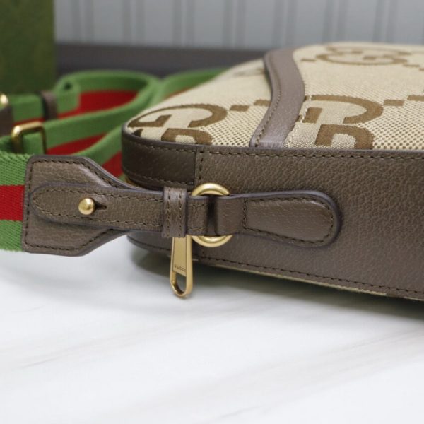 Replica Gucci Jumbo GG Messenger Bag - Style 675891 - Image 7