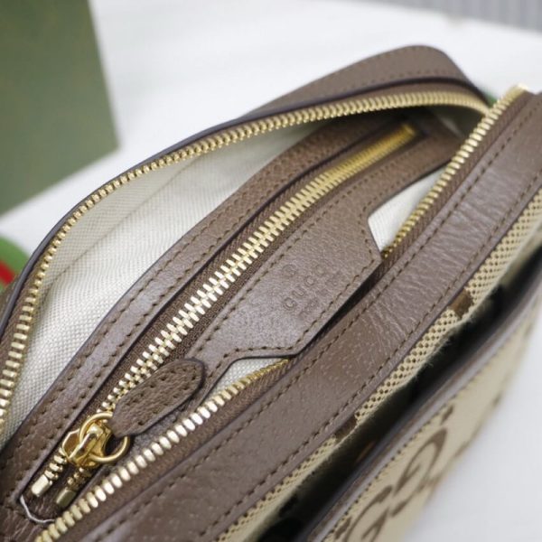 Replica Gucci Jumbo GG Messenger Bag - Style 675891 - Image 9