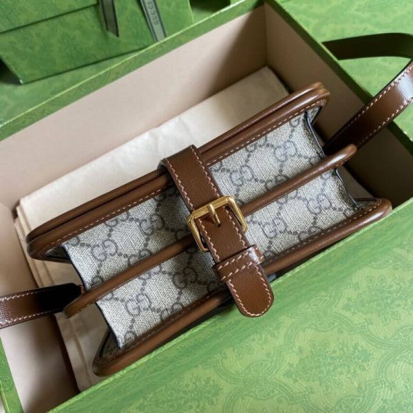 Replica Gucci GG Supreme Mini Shoulder Bag - Image 8
