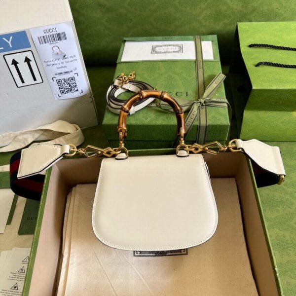 Replica Gucci Bamboo Mini Top Handle Bag SHOPCODE001 - Image 5