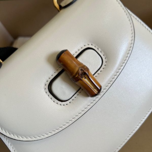 Replica Gucci Bamboo Mini Top Handle Bag SHOPCODE001 - Image 8