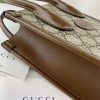 Best Replicas Bags - Gucci Mini Tote Bag Replica – GG Supreme Interlocking G Shop For Best Louis Vuitton LV Replica Bags With Cheap Price