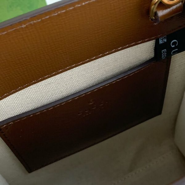 Gucci Mini Tote Bag Replica – GG Supreme Interlocking G - Image 16