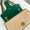 Best Replicas Bags - Replica Gucci GG Marmont Raffia Small Shoulder Bag – Online Exclusive Shop For Best Louis Vuitton LV Replica Bags With Cheap Price