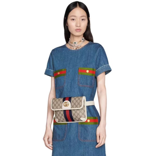 Replica Gucci Ophidia Belt Bag 674081 - Stylish & Compact - Image 2