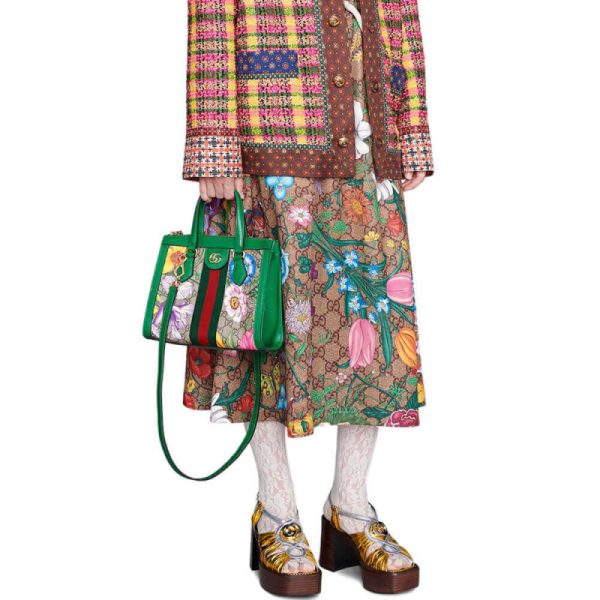 Replica Gucci Ophidia GG Flora Small Tote Bag 547551 - Image 2