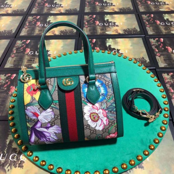 Replica Gucci Ophidia GG Flora Small Tote Bag 547551 - Image 3