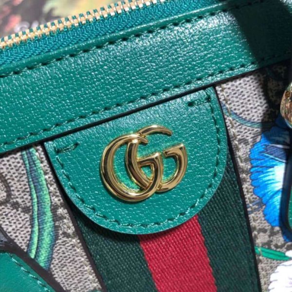 Replica Gucci Ophidia GG Flora Small Tote Bag 547551 - Image 8