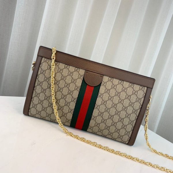 Replica Gucci Ophidia GG Medium Shoulder Bag - Image 5