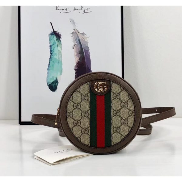 Replica Gucci Ophidia GG Mini Backpack Black Red - Image 2