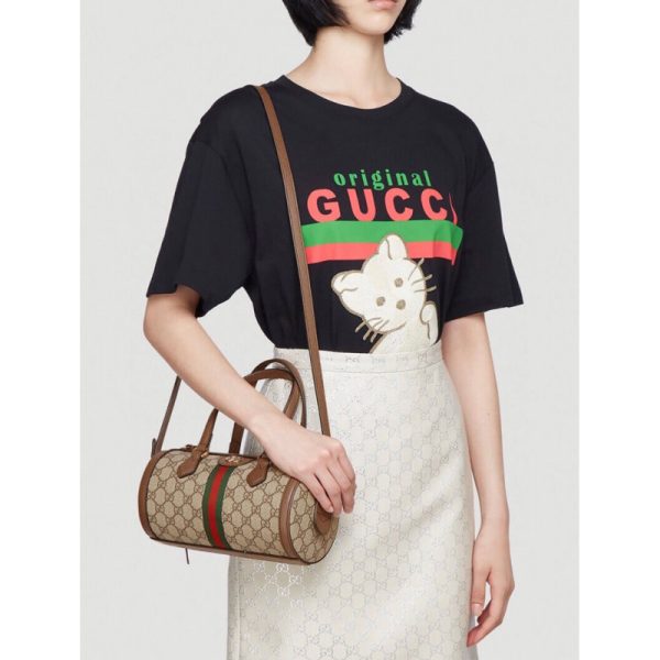 Replica Gucci Ophidia GG Small Boston Bag 602577 - Image 5