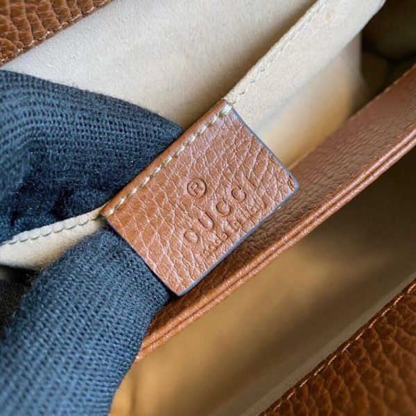 Replica Gucci Ophidia GG Blue Denim Small Shoulder Bag - Image 8