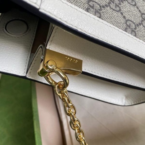 Replica Gucci Ophidia GG Shoulder Bag - White 503877 - Image 6
