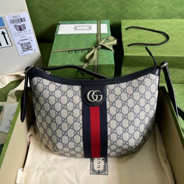 Replica Gucci Ophidia GG Small Shoulder Bag - Blue - Image 2