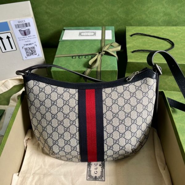 Replica Gucci Ophidia GG Small Shoulder Bag - Blue - Image 3