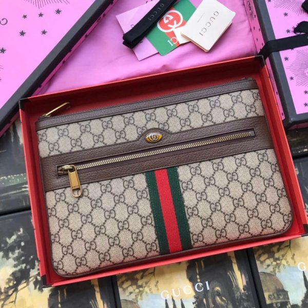 Replica Gucci Ophidia GG Supreme Pouch - Stylish Design - Image 2
