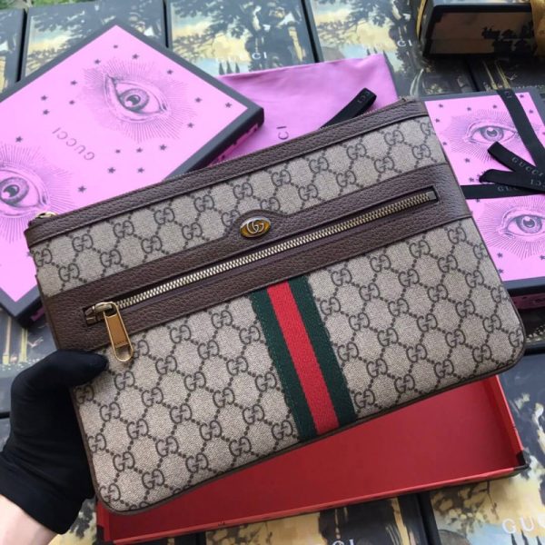 Replica Gucci Ophidia GG Supreme Pouch - Stylish Design - Image 6