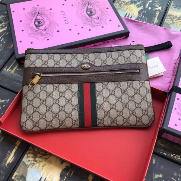 Replica Gucci Ophidia GG Supreme Pouch - Stylish Design - Image 10