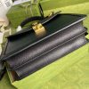 Best Replicas Bags - Gucci Ophidia Leather Top Handle Bag with Web Strap - Replica Shop For Best Louis Vuitton LV Replica Bags With Cheap Price