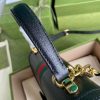 Best Replicas Bags - Gucci Ophidia Leather Top Handle Bag with Web Strap - Replica Shop For Best Louis Vuitton LV Replica Bags With Cheap Price
