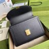 Best Replicas Bags - Gucci Ophidia Leather Top Handle Bag with Web Strap - Replica Shop For Best Louis Vuitton LV Replica Bags With Cheap Price