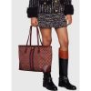 Best Replicas Bags - Replica Gucci Ophidia Medium Tote - Burgundy GG Canvas 631685 Shop For Best Louis Vuitton LV Replica Bags With Cheap Price