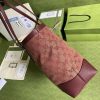 Best Replicas Bags - Replica Gucci Ophidia Medium Tote - Burgundy GG Canvas 631685 Shop For Best Louis Vuitton LV Replica Bags With Cheap Price