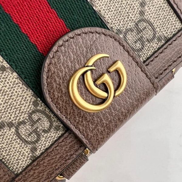Replica Gucci Ophidia Mini Bag with Detachable Wallet - Image 11