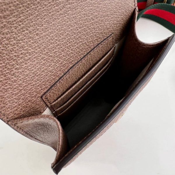 Replica Gucci Ophidia Mini Bag with Detachable Wallet - Image 12