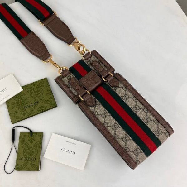 Replica Gucci Ophidia Mini Bag with Detachable Wallet - Image 5
