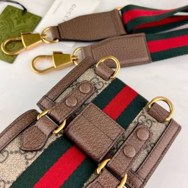 Replica Gucci Ophidia Mini Bag with Detachable Wallet - Image 10