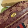 Best Replicas Bags - Replica Gucci Ophidia Mini Bag Web Burgundy 517350 Shop For Best Louis Vuitton LV Replica Bags With Cheap Price