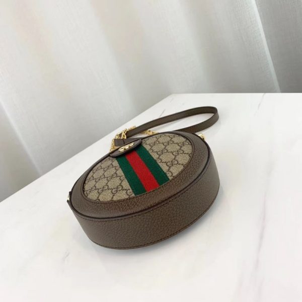 Replica Gucci Ophidia Mini GG Round Shoulder Bag - Image 8