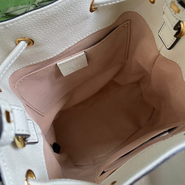Replica Gucci Ophidia Small GG Bucket Bag - White - Image 7