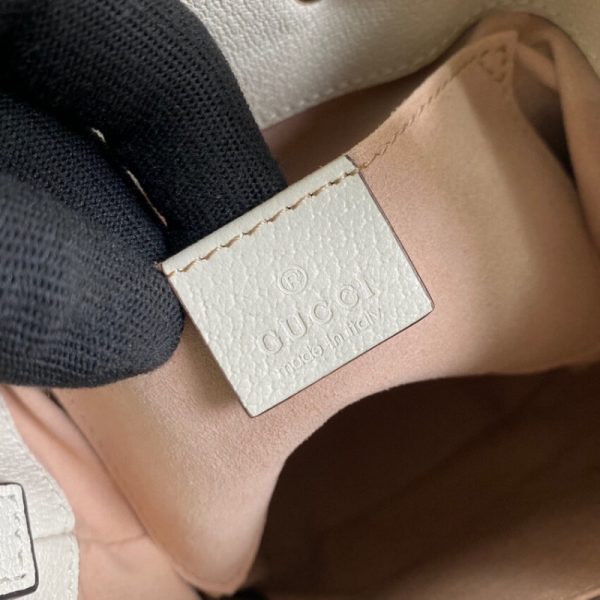 Replica Gucci Ophidia Small GG Bucket Bag - White - Image 8