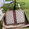 Best Replicas Bags - Replica Gucci Ophidia Small Top Handle Web Bag 651055 Shop For Best Louis Vuitton LV Replica Bags With Cheap Price